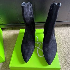 Sam Edelman Black Ankle Booties